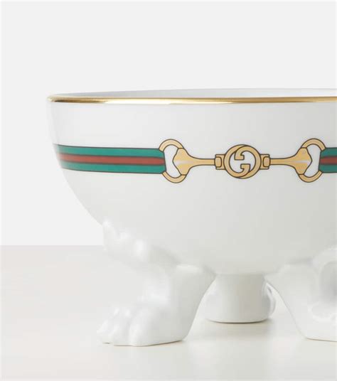 gucci dog bowl